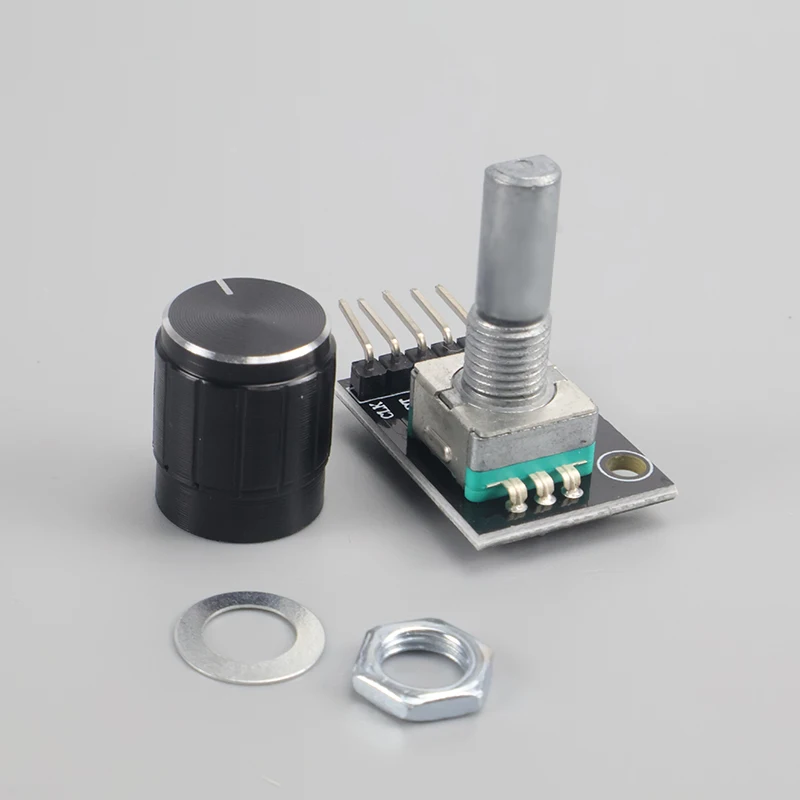 Rgb Led Matrix 8X8 - KY-040 Rotary Encoder Module met Drukknop