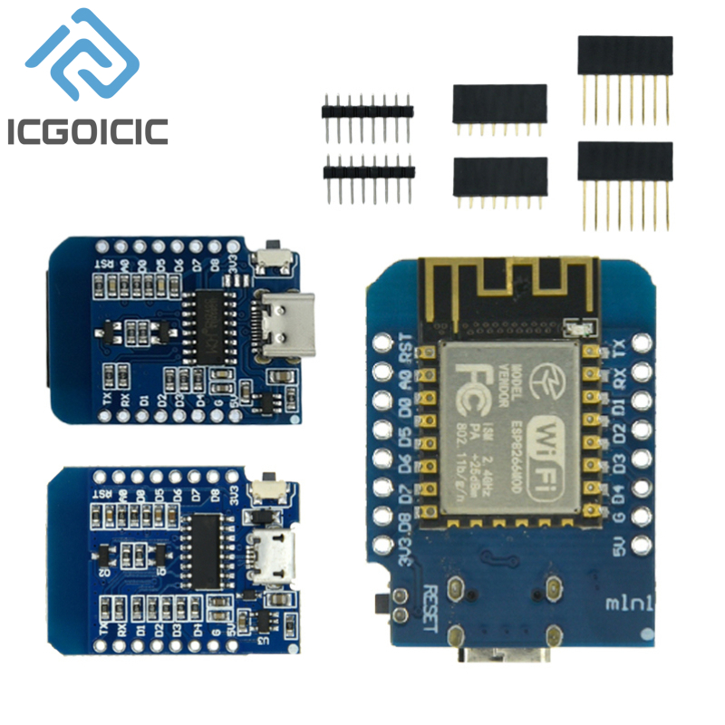 D1 Mini-Mini Nodemcu 4M Bytes  - Esp8266 Nodemcu Board recensie en prijs