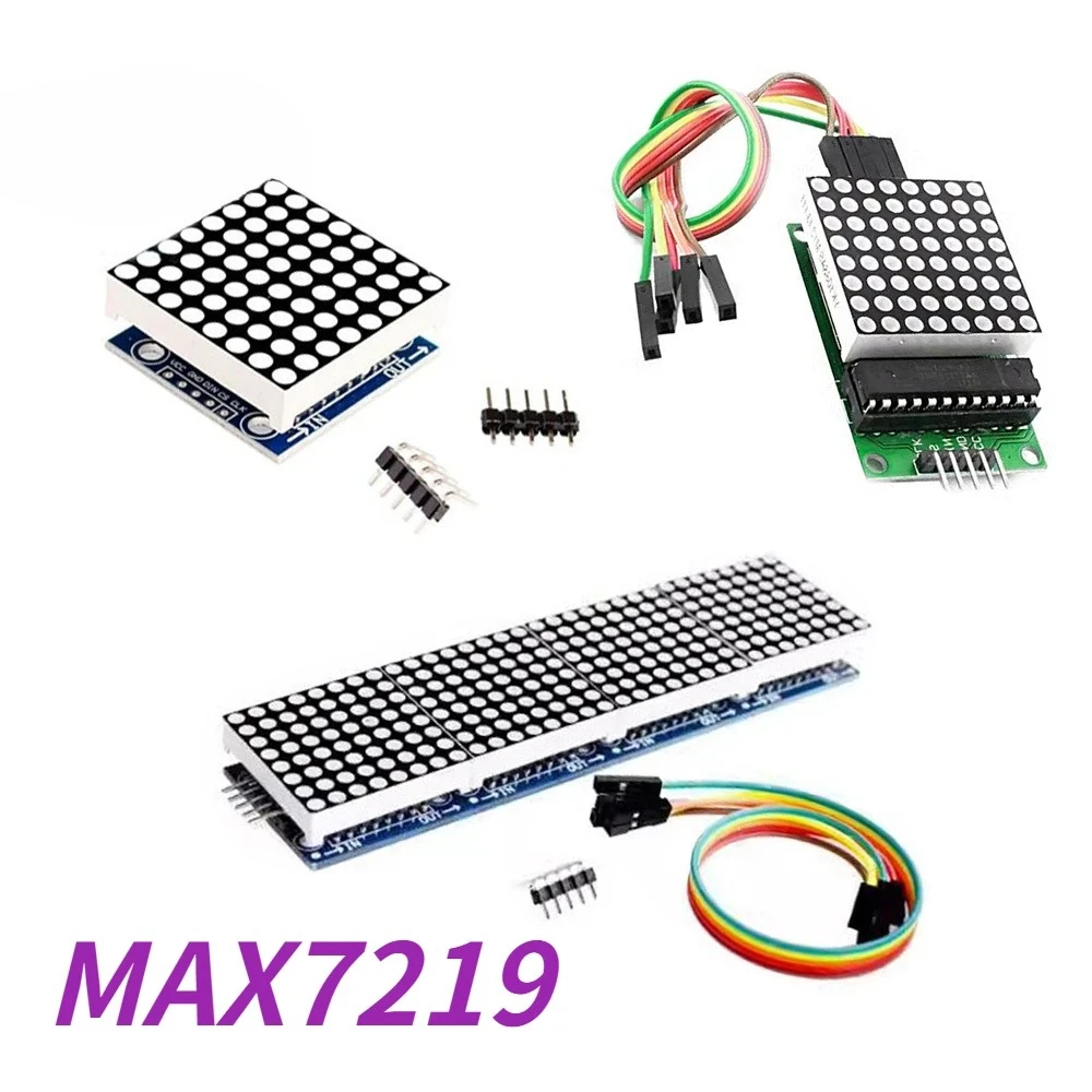 MAX7219 Dot Matrix Module 4-in - Rgb Led Matrix 8X8 recensie en prijs